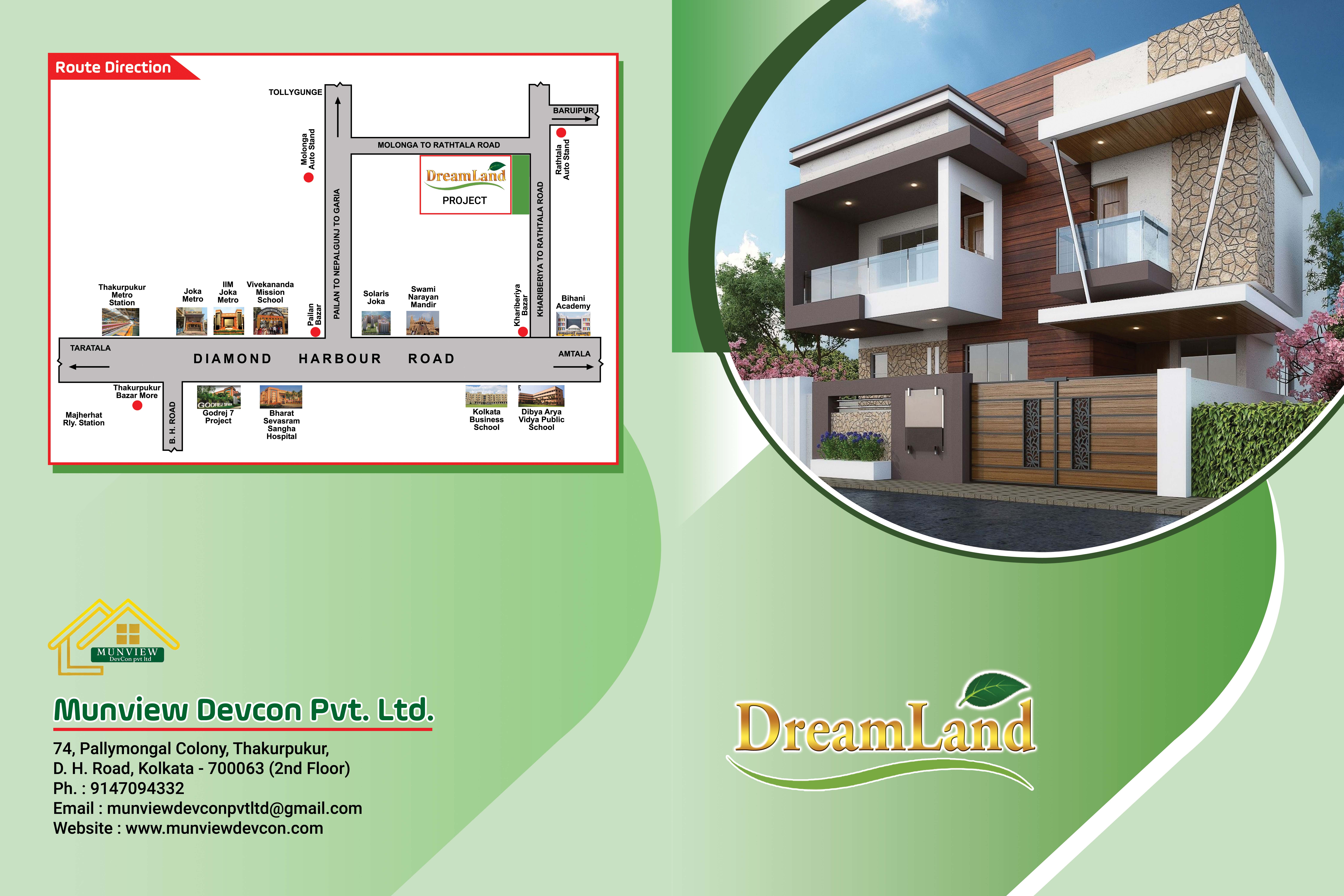 Prime property options available in Joka, Kolkata, featuring residential and commercial real estate.